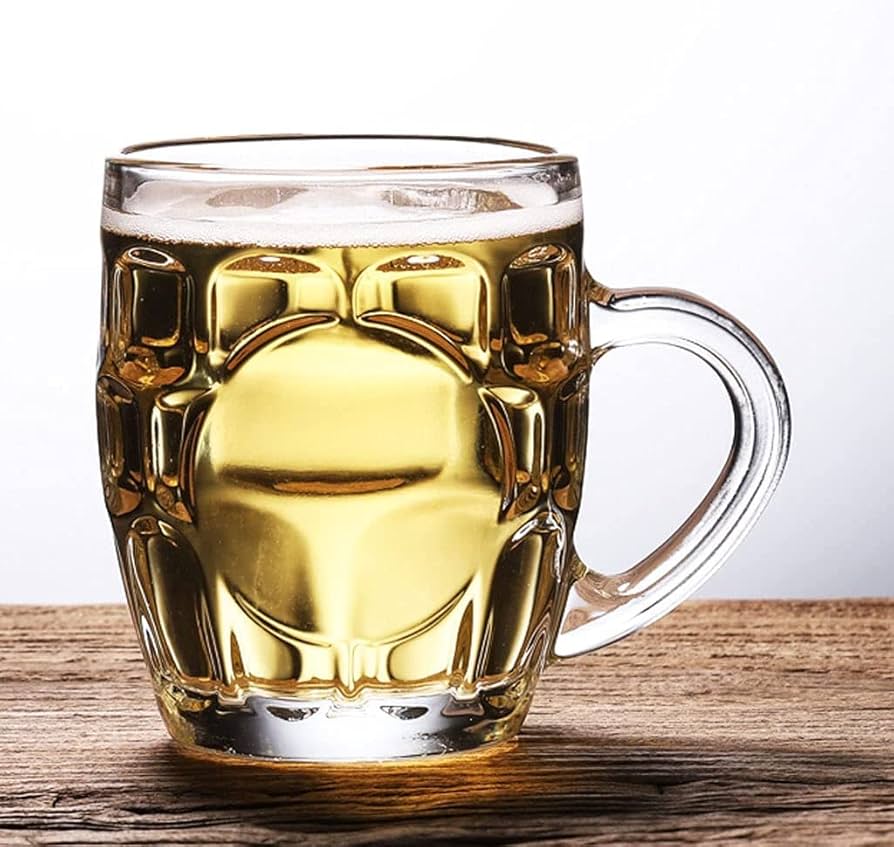 Amazon.co.jp: 透明なガラスのビールジョッキショットグラス